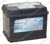 Легковой аккумулятор Exide Premium EA640