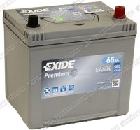 Легковой аккумулятор Exide Premium EA654 (D23FL)