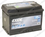 Легковой аккумулятор Exide Premium EA770