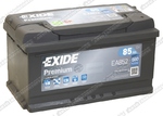 Легковой аккумулятор Exide Premium EA852 (низкий)