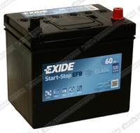 Легковой аккумулятор Exide Start-Stop EFB EL604 (D23L)