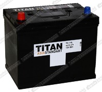 Легковой аккумулятор Titan Asia Standart 72 Ач 6СТ-72.1 VL (D26FR)