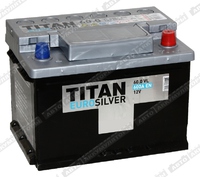 Легковой аккумулятор Titan Euro Silver 6СТ-60.0 VL (низкий)