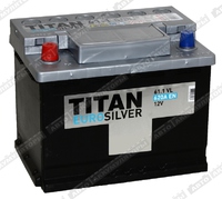 Легковой аккумулятор Titan Euro Silver 6СТ-61.1 VL