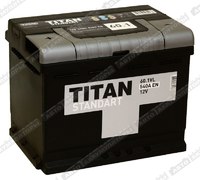 Легковой аккумулятор Titan Standart 60 Ач 6СТ-60.1 VL